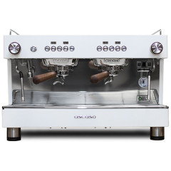 Кофемашина двухгруппная ASCASO Barista T One white wood