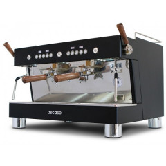 Кофемашина двухгруппная ASCASO Barista T plus black-wood