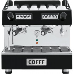 Кофемашина рожковая COFFF Bistro 2 A Compact TC 2 высокие группы, черный
