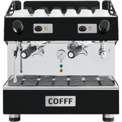 Кофемашина рожковая COFFF Bistro 2 S Compact TC 2 высокие группы, черный