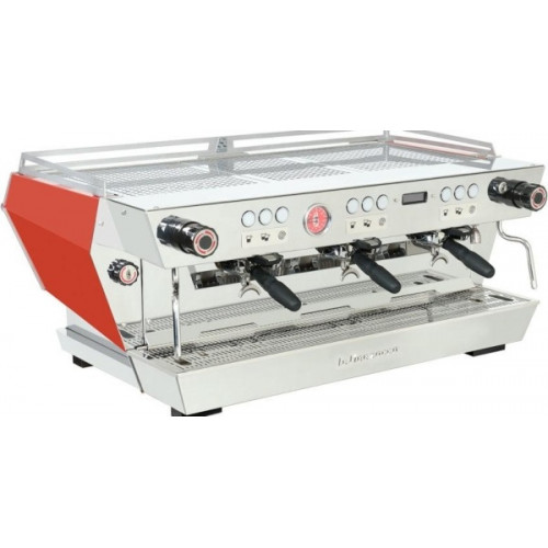 Кофемашина рожковая LAMARZOCCO KB90 AV 3 высокие группы, металлич/красный