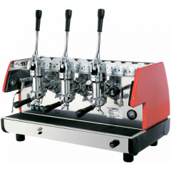 Кофемашина рожковая LA PAVONI BART3L 3 низкие группы, красный