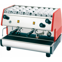 Кофемашина рожковая LA PAVONI CAFE2M 2 низкие группы, красный