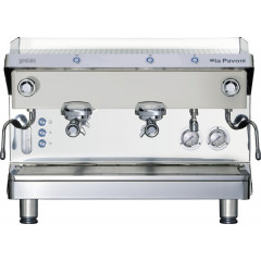 Кофемашина рожковая LA PAVONI GENIALE2MN 2 низкие группы, белый