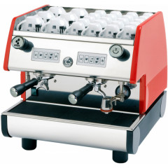 Кофемашина рожковая LA PAVONI PUB2V 2 низкие группы, красный