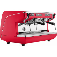 Кофемашина рожковая NUOVA SIMONELLI Appia Life S 2 высокие группы, красный