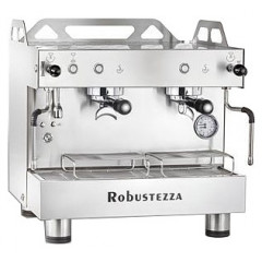 Кофемашина рожковая ROBUSTEZZA BZO2MMIXIL Compact 2 высокие группы, нерж.сталь