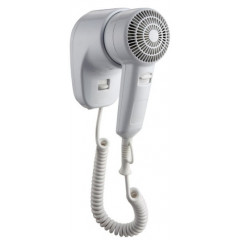Фен для волос VIATTO VA-HDW1200 настенный, пластик, белый