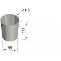 Форма ром баба (110х88х110мм)