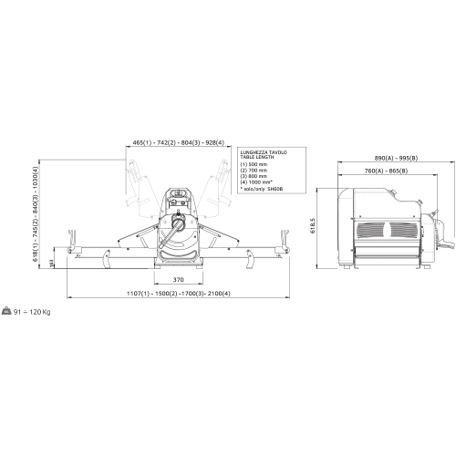 Тестораскатка ROLLMATIC SH50B/05