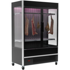 Витрина холодильная CARBOMA FC20-07 VV 1,3-3 X7 (распашные двери структурный стеклопакет)