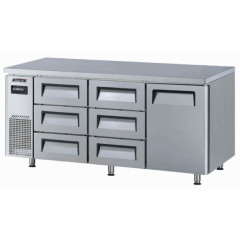 Стол холодильный TURBO AIR KUR18-3D-6-700 c ящиками