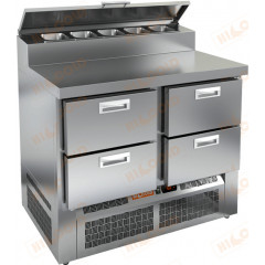 Стол для пиццы HICOLD PZE2-22/GN (1/6H)