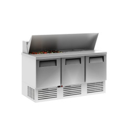 Стол холодильный для сэндвичей CARBOMA T70 M3sandGN-2 9006 02 крышка (1/3)