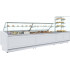 Витрина кондитерская CARBOMA BORNEO KC80 N 0,8-11 темный дуб