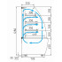 Витрина кондитерская CARBOMA K70 VM 0,6-2 9006-9005 (открытая) STANDARD