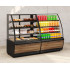 Витрина кондитерская CARBOMA K70 VM 0,6-2 9006-9005 (открытая) STANDARD