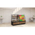 Витрина кондитерская CARBOMA K70 VM 0,6-2 9006-9005 (открытая) STANDARD