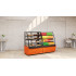 Витрина кондитерская CARBOMA K70 VM 0,6-2 9006-9005 (открытая) STANDARD