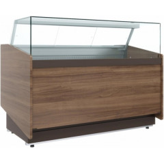 Витрина кондитерская CARBOMA KC82 SM 1,0-1 (1008 темный дуб)