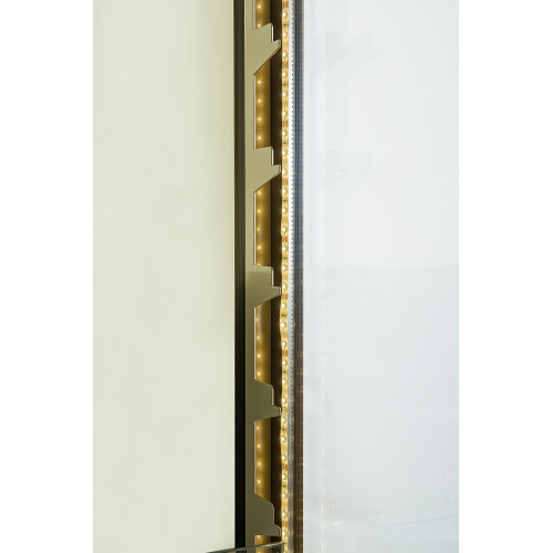 Витрина кондитерская CARBOMA Latium D4 VM 400-2 (R400Cвр Сarboma Люкс) 1/2 цвет по схеме