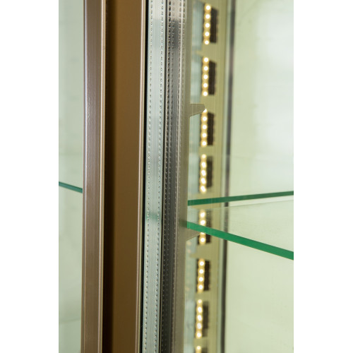 Витрина кондитерская CARBOMA Latium D4 VM 400-2 (R400Cвр Сarboma Люкс) 1/2 цвет по схеме