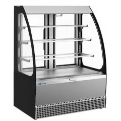 Витрина кондитерская KAYMAN KВК-950М открытая люкс серый матовый