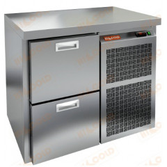 Стол морозильный HICOLD GN 2 BR2 BT GN 2 BR2 BT О