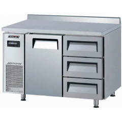 Стол морозильный TURBO AIR KWF12-3D-3-750 c ящиками и бортом