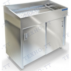 Стол-тумба для выкладки соков на льду ТЕХНО-ТТ СП-534/400