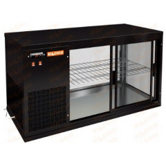 Настольная холодильная витрина HICOLD VRL 1300 L Black