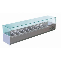 Витрина настольная холодильная KORECO VRX 1800-330 (335I)