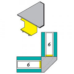 Элемент соединительныйTECFRIGO ISOLA угол90 J SIST