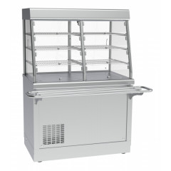 Прилавок-витрина холодильный ABAT HOT-LINE ПВВ(Н)-70Х-С-02-НШ