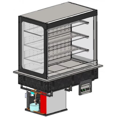 Витрина холодильная REFETTORIO RC52D Drop In