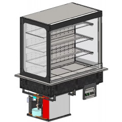 Витрина холодильная REFETTORIO RC53D Drop In