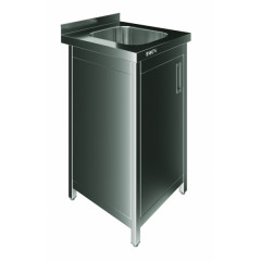 Рукомойник напольный закрытый RESTOINOX РНЗ-40/40/85-Б