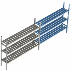 Стеллаж модульный POLAIR LOAD.ME poly 18AL.3PP40.11E