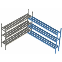 Стеллаж модульный POLAIR LOAD.ME poly 18AL.3PP40.15C