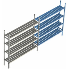 Стеллаж модульный POLAIR LOAD.ME poly 18AL.4PP40.06E