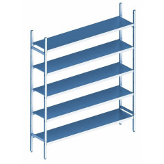 Стеллаж модульный POLAIR LOAD.Me.INOX. 16AL.5IN50.10B