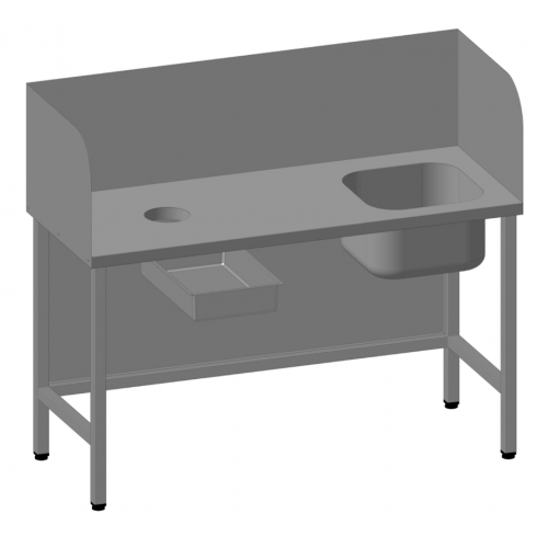 Стол для чистки рыбы RESTOINOX СПЧВЦ-12/6-БОЛ