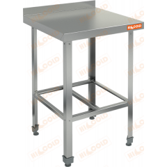 Стол пристенный с бортом и полкой решеткой HICOLD НСО-7/7Б ЭН