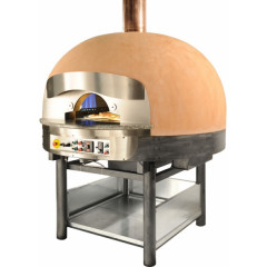 Печь для пиццы MORELLO FORNI ротационная газ FGR110 сUPOLA BASIC