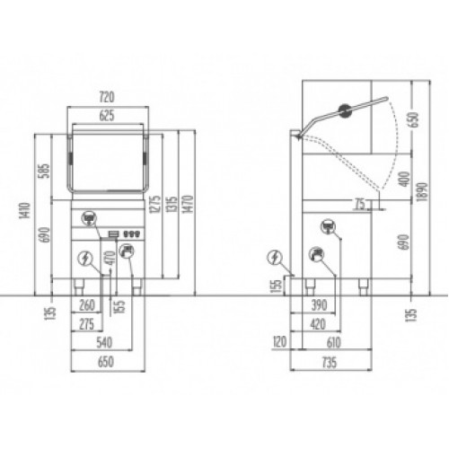 Машина посудомоечная DIHR HT 11+DP+DDE