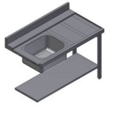 Стол для грязной посуды ТЕХНО-ТТ для ПММ СПК-1307 Л