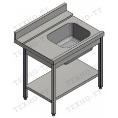 Стол для грязной посуды ТЕХНО-ТТ СПМ-523/907 П
