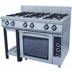 Плита газовая GRILL MASTER Ф6ПДГ/800(Г) 50004г