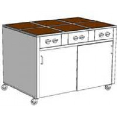 Плита индукционная HEIDEBRENNER ETK-I-F 711618 6х3,5квт