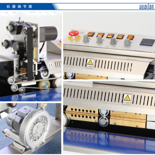 Конвейерный запайщик пакетов HUALIAN FRSC-1010III